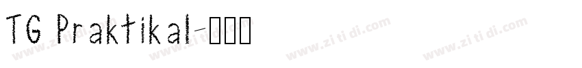 TG Praktikal字体转换